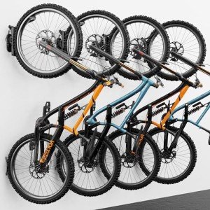 Kesito Swivel Bike Wall Mount, Vertical Bicycle Rack