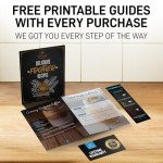 Zulay Double Whisk Handheld Milk Frother - Black