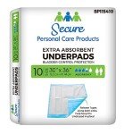 Secure Totaldry Underpad - Pack of 100