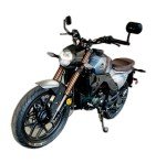 Lifan KPM 200 Blue Cafe Racer Motorcycle