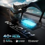 eAhora M1P Electric Motorcycle: 2000W, 37mph, 40+ Miles