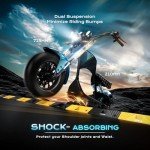 eAhora M1P Electric Motorcycle: 2000W, 37mph, 40+ Miles