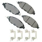 Akebono Ultra Premium GREY Brake Pad Set - ACT1649