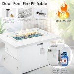 Modern Luxury 7 Piece Aluminum Patio Furniture Set