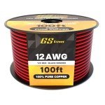 12 AWG Pure Copper 100ft Wire for Various Applications