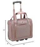 Charcoal Herringbone Underseater with Telescoping Handles
