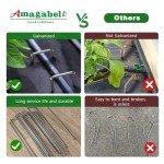 12" Galvanized Landscape Staples 200-pack for VIP Garden