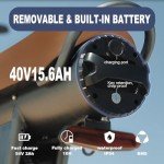 Movcan V50 Electric Bike: 2000W, 35MPH, 70 Miles