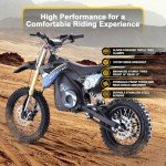 MotoTec 48v Pro Electric Dirt Bike Red