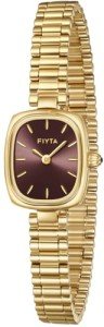 Gold FIYTA Women's Vintage Wrist Watch with Gift Box