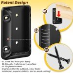 Deck Railing Bracket Connectors for 2x4 Wood Post