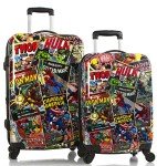 Marvel Comics Heys 2 Piece Luggage Set