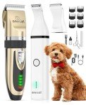 2-in-1 Low Noise Dog Clippers and Paw Trimmer