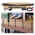 VIP Smart Shopper: Muzata Adjustable Cable Railing System