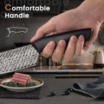 15-Piece Kitchen Knife Set with Built-in Sharpener Block