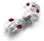 Rockford Fosgate HD14RGSG-STAGE3 Speaker & Amplifier Kit Harley-Davidson