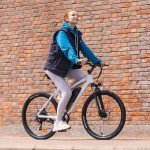 5TH WHEEL Mate Electric Bike for Adults with 1000W Peak Motor and 468WH Removable Battery Ebike, Color LCD Display Commuting Electric Mountain Bike with 7-Speed and Front Suspension