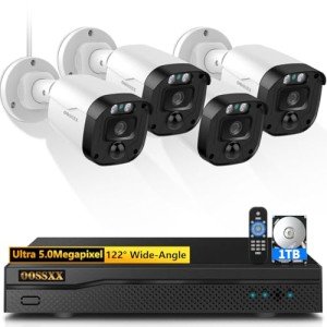 Full HD Security Camera System for Home Surveillance
