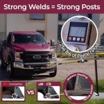 Outdoor Step Handrails for Porch and Deck (2-3 Steps)