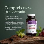 New Chapter Blood Pressure Supplement Take Care with Organic, Vegan Grapeseed + Black Currant + Non-GMO Ingredients, 30 Count