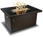 Outland Living 403-Espresso Brown Fire Table, 50,000 BTU