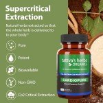Tattva's Herbs Cardiopure Blood Pressure Support -120 Ct. 500 mg, Rauwolfia & Arjuna Full Spectrum Co2 Extracts, Veggie Capsules from