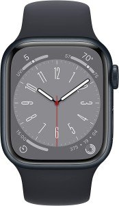 Apple Watch Series 8 41mm in Midnight Aluminum