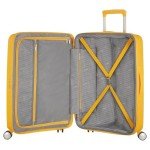 American Tourister Yellow Hand Luggage, Large VIP Smart Shopper