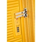 American Tourister Yellow Hand Luggage, Large VIP Smart Shopper