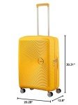 American Tourister Yellow Hand Luggage, Large VIP Smart Shopper