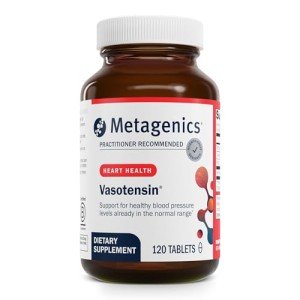Metagenics Vasotensin - Supports Healthy Blood Pressure Levels Already in The Normal Range* - Bonito Peptide Supplement - Fish Protein - Non-GMO - Gluten-Free - 120 Tablets