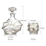 6-Piece Whiskey Decanter Set: Perfect Men's Gift Idea