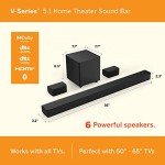 VIZIO V-Series 5.1 Dolby Sound Bar Bluetooth VIP