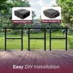Simple Flat Railing Kit - Outdoor Porch, Balcony, Deck