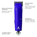 Andis 24820 EasyClip Professional 7-Piece Purple Clipper Kit