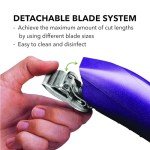 Andis 24820 EasyClip Professional 7-Piece Purple Clipper Kit