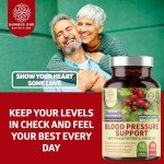 N1N Premium Blood Pressure Support with Hawthorn and Hibiscus [13 Potent Ingredients], Natural Supplement to Support Cardiovascular & Circulatory Health, 90 Caps