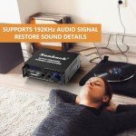 Sunbuck Stereo Amplifier Bluetooth 5.0, 2 Channel 300Wx2