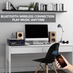 Sunbuck Stereo Amplifier Bluetooth 5.0, 2 Channel 300Wx2
