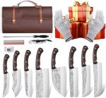 14PCS Butcher Knife Set: Premium Japanese Chef Knives