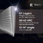 Wakoli Edib 3-Piece Damascus Knife Set - Premium VIP Quality