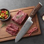 Wakoli Edib 3-Piece Damascus Knife Set - Premium VIP Quality