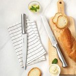 McCook® German Stainless Steel Kitchen Knife Set, Built-in Sharpener