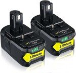 2-Pack 6.5Ah P108 Battery for Ryobi 18V