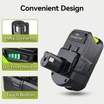 2-Pack 6.5Ah P108 Battery for Ryobi 18V