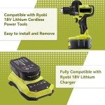 2-Pack 6.5Ah P108 Battery for Ryobi 18V