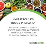Natures Plus Advanced Therapeutics Hypertrol Rx Blood Pressure - 60 Vegetarian Tablets - Magnesium & Chromium Supplement with Botanical Herbs - Gluten-Free - 30 Servings