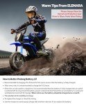 ELEMARA Kids Electric Dirt Bike with Bluetooth & Music