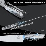 Imarku 16-Piece Japanese Knife Set with Block