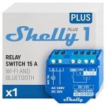 Shelly Plus 1 UL Smart Relay Switch - VIP Shopper